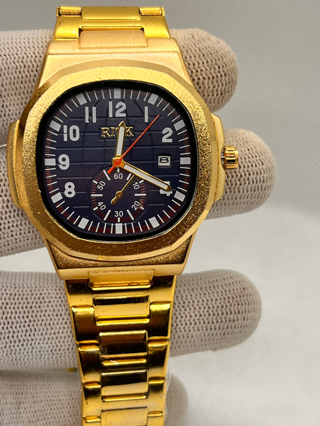 RCK Octagon Sub-Dial Date Quartz Men's Watch